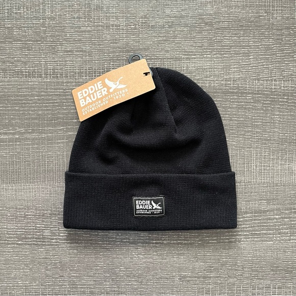 🆕 Brand New - Eddie Bauer Thistle Wide Cuff Beanie Hat - Picture 2 of 4